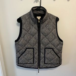 J Crew herringbone vest